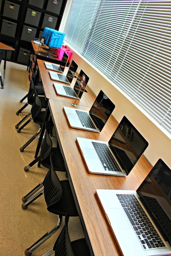 We set up School computer labs